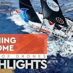 Flying from south to north | Best of Drones | Leg 4 | The Ocean Race