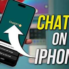 ChatGPT Official iPhone App Just Released