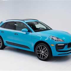 Where To Buy The New 2023 Macan Miami Blue - Certified Porsche