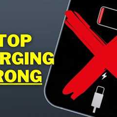Are YOU charging your iPhone correctly?