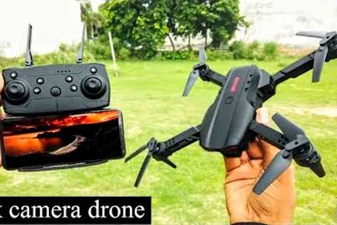 Remote Control Drone with HD Camera - 360° Rotate, Flip, Return, Unboxing , Testing
