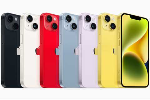 Apple Introduces The New Yellow iPhone 14 And iPhone 14 Plus