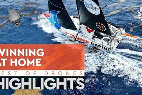 Flying from south to north | Best of Drones | Leg 4 | The Ocean Race