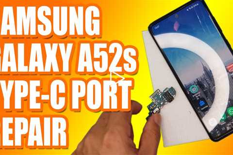 FOR YOU, NO CHARGE! Samsung Galaxy A52s 5G Charging Port Replacement | Sydney CBD Repair Centre
