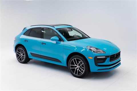Where To Buy The New 2023 Macan Miami Blue - Certified Porsche