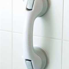 12 Grey Suction Cup Grab Bar by Drive DeVilbiss Healthcare