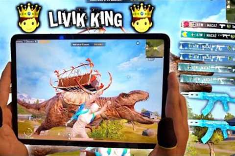 LIVIK KING 🤴 ATW MACAZ 1 VS 4 | IPAD PRO BEST 4-FINGERS CLAW HANDCAM GAMEPLAY