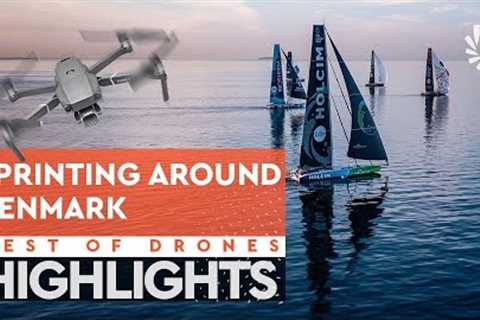 Stunning Footage On The Sprint To The Hague | Best of Drones | Leg 6 | The Ocean Race