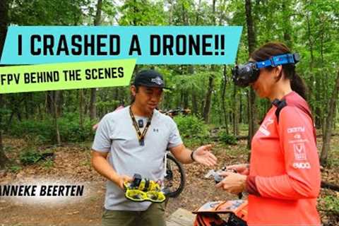 FPV behind the scenes footage and crashing a drone!