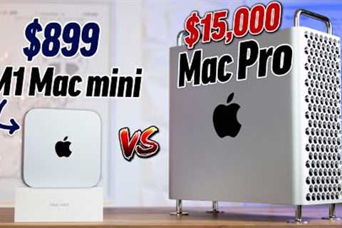 16GB M1 Mac Mini vs 192GB Mac Pro - Yes, it''s FASTER..