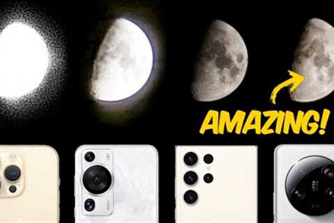 The BEST Night Camera! Galaxy S23 Ultra vs iPhone 14 Pro vs Xiaomi 13 Ultra vs Huawei P60 Pro!