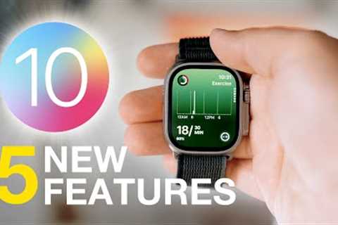watchOS 10: 5 NEW Features You Need to Know!