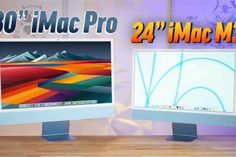 30 iMac Pro vs M3 iMac - The PERFECT Desktop Mac LEAKED