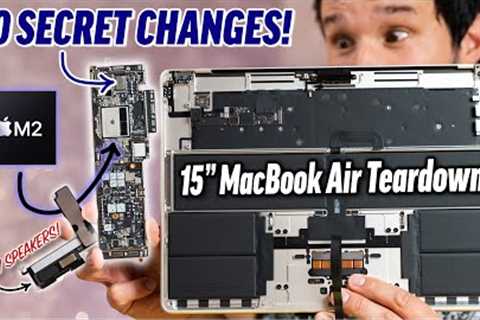 15 MacBook Air Teardown: I CAN''T Believe Apple did THIS