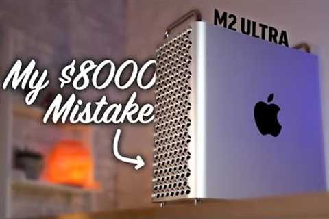 2023 Mac Pro 1 Week Review!  Worse Than We Expected..