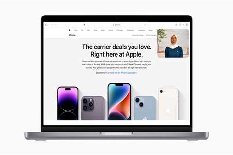 Apple improves iPhone shopping experience with specialist help over video
