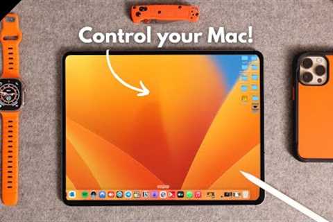 Control your Mac using your iPad! - Access all your devices from ANYWHERE!