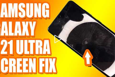 IT WAS AN ACCIDENT! Samsung Galaxy S21 Ultra Screen Replacement | Sydney CBD Repair Centre