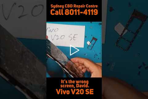 We'll get you a new one... [VIVO V20 SE] | Sydney CBD Repair Centre #shorts