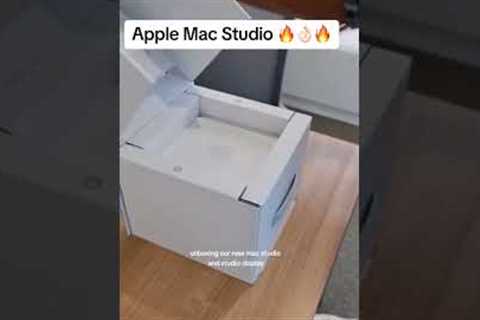 New Apple Mac studio and studio Display