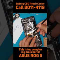 Gaming smartphones and their internals [ASUS ROG 5] | Sydney CBD Repair Centre #shorts