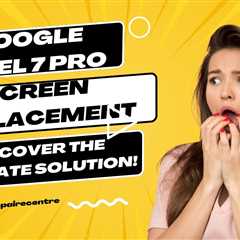 Do you have a damaged or shattered screen on your Google Pixel 7 Pro? Discover the ultimate solution