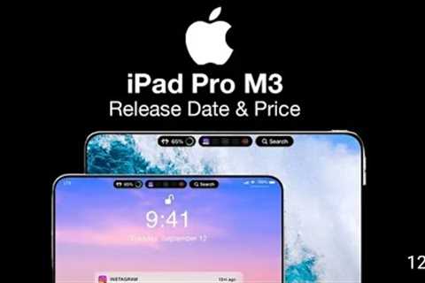 iPad Pro M3 Release Date and Price -  SUPRISE UPGRADE_#macbookair #applestoreindia #usa #uae#fypシ゚