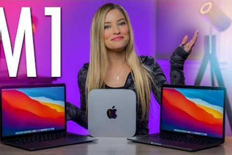 All 3 New M1 Macs Unboxed! MacBook Air, MacBook Pro 13in and Mac Mini!