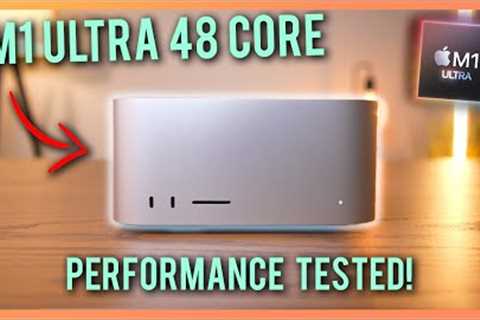 $4,000 M1 Ultra 48 Core Mac Studio: Does it deliver? IN DEPTH Benchmark and Testing