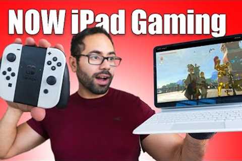 Turn Your iPad into a Gaming Monitor - iPadOS17 New Feature!