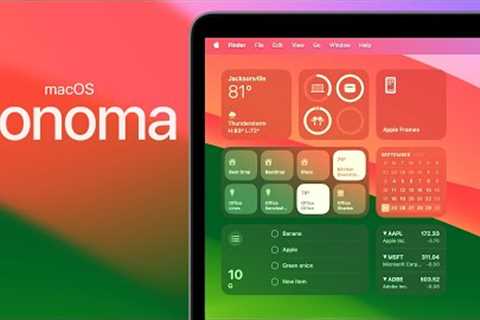 macOS Sonoma Released - What''s New? (100+ New Features)