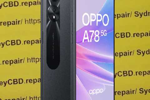 What is the display type of oppo A78 5G?
