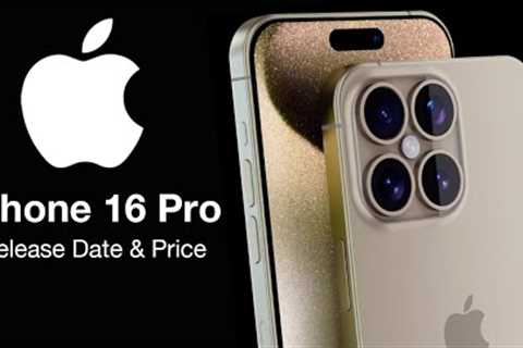 iPhone 16 Pro Release Date and Price – Another NEW BUTTON Being Added!! & NEW GIVEAWAY!