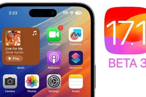 iOS 17.1 Beta 3 Released - What''s New?