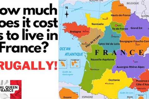 How much does it cost us to live in France? (Frugally!) #france #frugalliving #livinginfrance