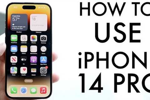 How To Use iPhone 14 Pro/iPhone 14 Pro Max! (Complete Beginners Guide)