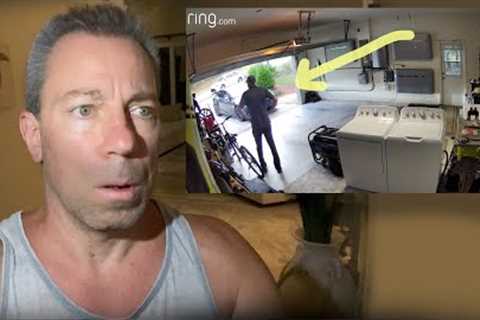 Stalker Thief Caught on Ring Camera or Man Visits Wrong House? PARANORMAL ACTIVITY STARTS AGAIN!