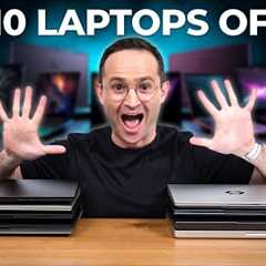 The Top 10 Laptops of 2023!