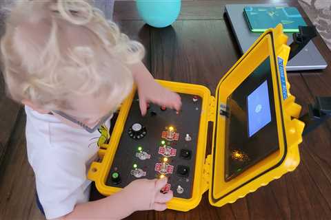 Toddler receives a custom cyberdeck