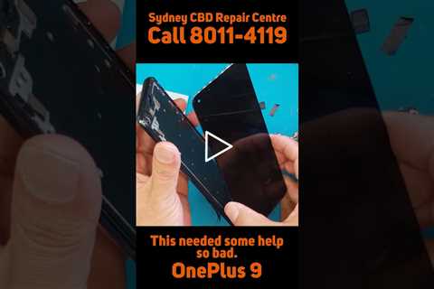 It's time this phone gets fixed [ONEPLUS 9] | Sydney CBD Repair Centre #shorts