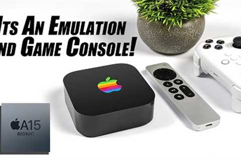Its Also An Emulation And Game Console! The New 2022 Apple TV 4K