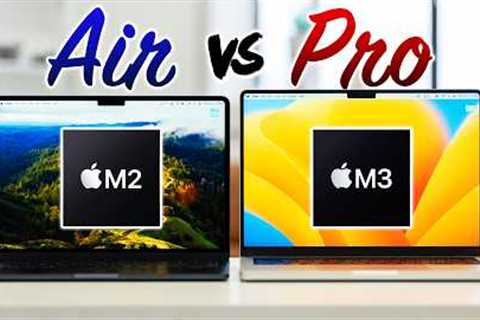M2 MacBook Air vs M3 MacBook Pro - Ultimate Comparison!