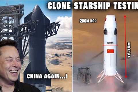 Just happened! China clones Starship vertical Testing...is that bad for SpaceX?