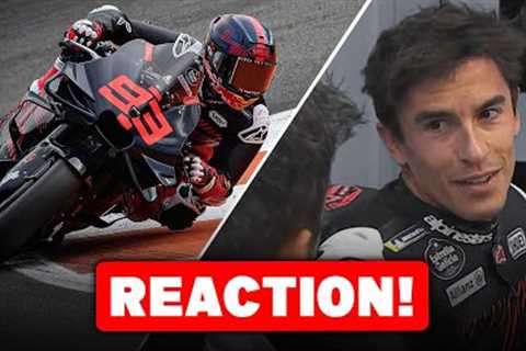 Marc Marquez rides the Ducati! MotoGP Test Reaction 🚨