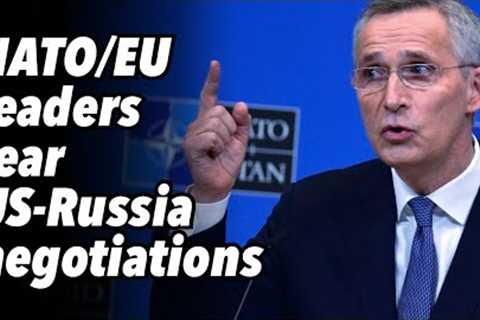NATO/EU leaders fear US-Russia negotiations