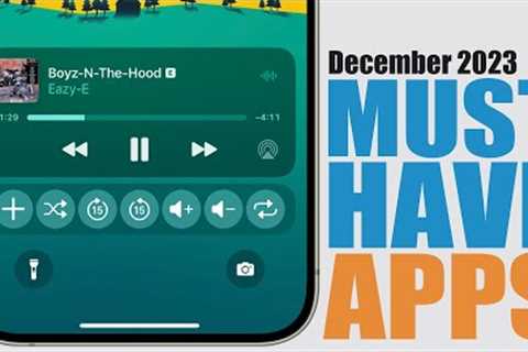 10 iPhone Apps You MUST HAVE - December 2023 !