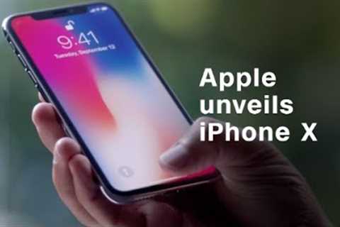 Apple introduces iPhone X
