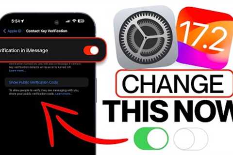 iOS 17.2 - Settings You NEED TO Change IMMEDIATELY!