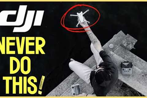 DRONE hand-launching ESSENTIAL tricks! 🔸[BEGINNER DRONE TUTORIAL]