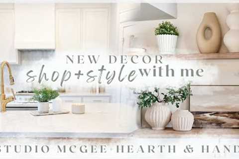 STYLING NEW 2024 TARGET DECOR - shop with me! studio mcgee, hearth & hand, threshold spring..